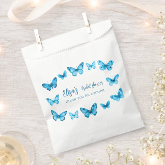 Elegant Butterflies Bridal Shower CUSTOM Favour Bag