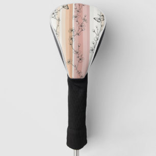 Elegant Butterfly Blossom (11) Golf Head Cover