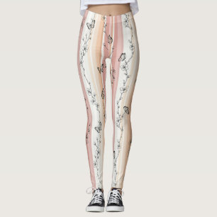 Elegant Butterfly Blossom (12) Leggings