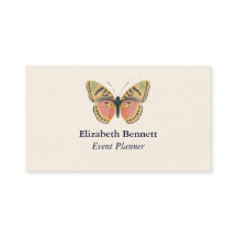 Elegant Butterfly Business Card – Customisable 