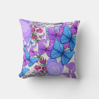 Elegant Butterfly Decorative Pillow-Soft & Stylish Cushion