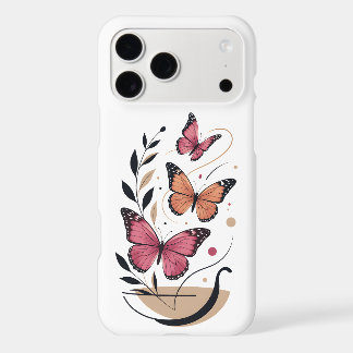 Elegant Butterfly Floral Botanical Design