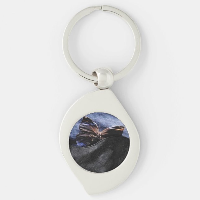 Elegant Butterfly Keychain (Front)