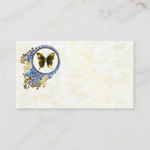 Elegant butterfly Name Place Cards