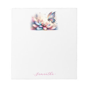 Elegant Butterfly Notepad
