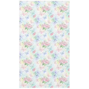 Elegant Butterfly Seamless Print Tablecloth