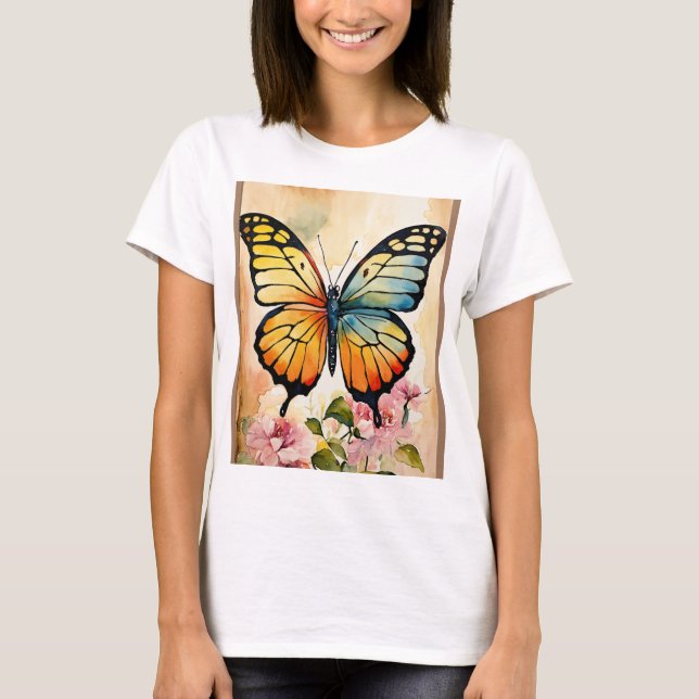 Elegant Butterfly T-Shirt (Front)