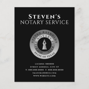 Elegant button stamp sign classy  flyer