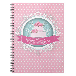 Elegant Cake Artist Note Book