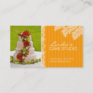 ELEGANT CAKE BAKERY BUSINESS CARD