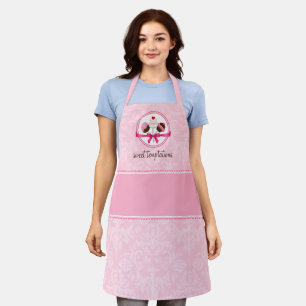 Elegant Cake Pops and Damask Apron