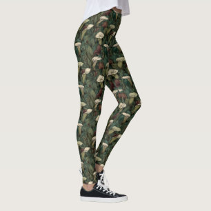 Elegant Calla Lilies Sparkle Fitness Fashion Leggings