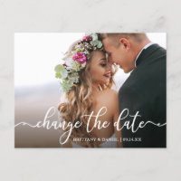 Elegant Calligraphy Change The Date New Date