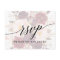 Elegant Calligraphy Faded Floral Song Request RSVP