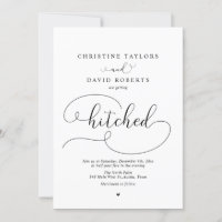 Elegant Calligraphy, Getting Hitched
