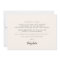 Elegant calligraphy Godfather proposal card