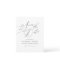Elegant Calligraphy Script Classic Save the Date
