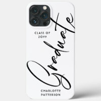 Elegant Calligraphy Script Graduation Graduate