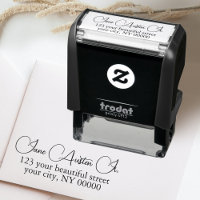 Elegant Calligraphy Stylish Return Address