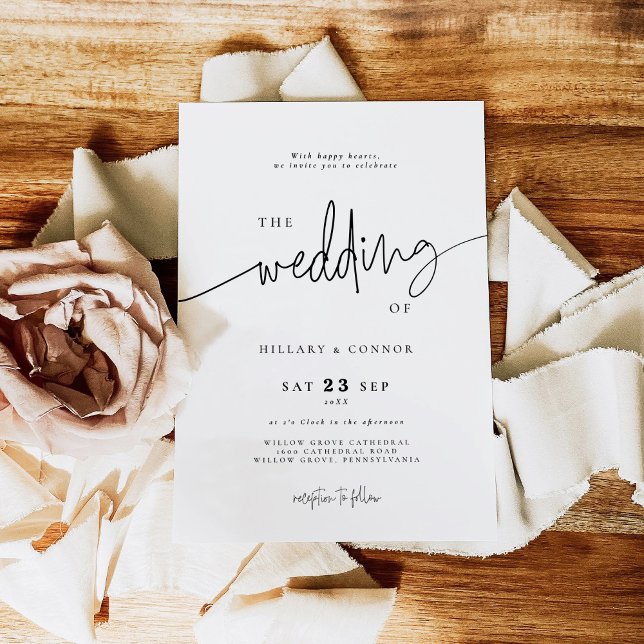 Elegant Calligraphy | The wedding of invitation  (Creator Uploaded)