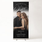 Elegant Calligraphy Wedding Photo Welcome