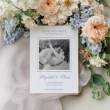 Elegant Calligraphy Wedding Save the Date