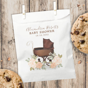 Elegant Candy Favours Baby Shower Classic Carriage Favour Bag