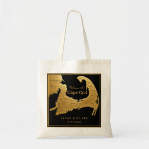 Elegant Cape Cod Wedding Welcome Tote Bag