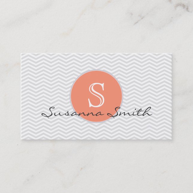 Elegant card group monograma (Front)