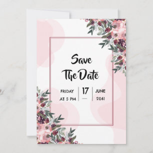 Elegant Card Invitation Card Design Template