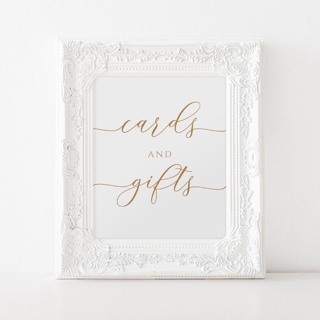 Elegant Cards and Gifts Sign Poster (Creator Uploaded)