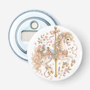 Elegant Carousel Horse French Fairytale Bottle Opener