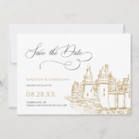 Elegant Castle Once Upon A Time Fairy Tale Wedding
