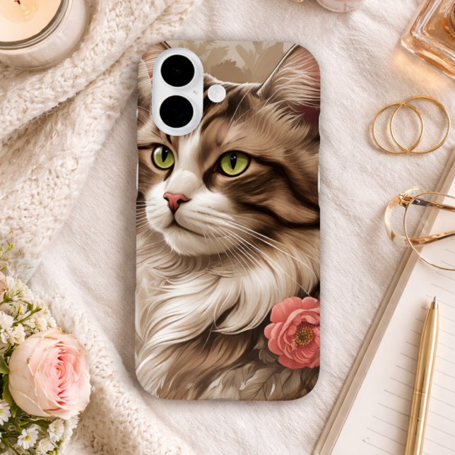 Elegant Cat  Case-Mate iPhone Case (Creator Uploaded)