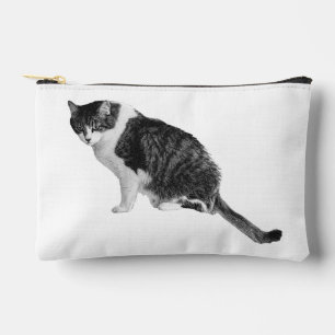 Elegant Cat Makeup Bag Enhances Daily Belongings