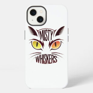Elegant Cat Whiskers iPhone 13 Case