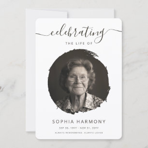 Elegant Celebration of Life Photo Program