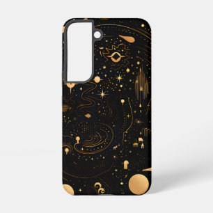 Elegant Celestial - Mystical Galaxy Art Samsung Galaxy Case