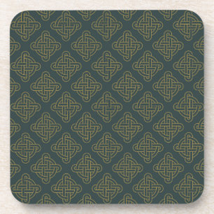 Elegant Celtic Knot Pattern Coaster