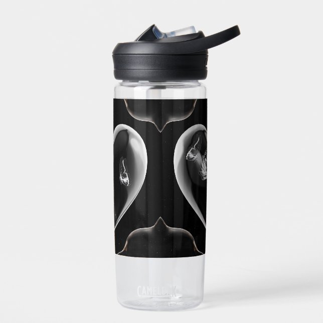 Elegant ceramic mug for your daily brew water bottle (Left)