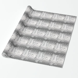 Elegant Champagne Gift Wrap