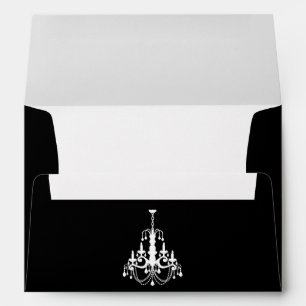 Elegant Chandelier Envelope