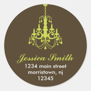 Elegant Chandelier Stickers
