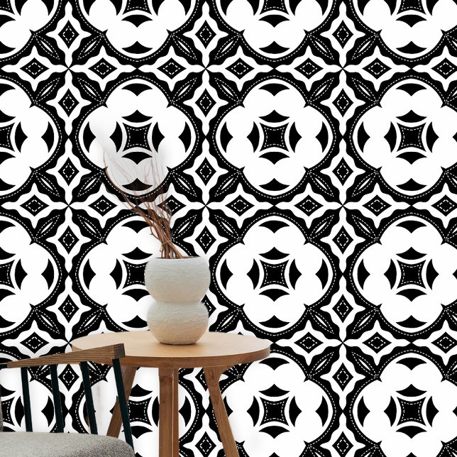 Elegant Charming Black and White Wallpaper (Creator Uploaded)