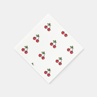 🍒 Elegant & Charming Cherry Napkins 🍒