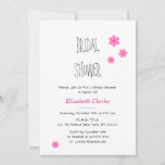 Elegant Cheerful Bridal Shower Invitation<br><div class="desc">This bright,  elegant,  and cheerful invitation card is perfect for a romantic and fun bridal shower. It comes with envelopes. You can customise all text to fit your needs.</div>