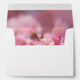 Elegant Cherry Blossom Sakura Floral Pink  Envelope
