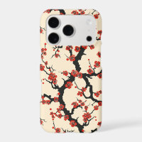 Elegant Cherry Blossom Seamless Pattern