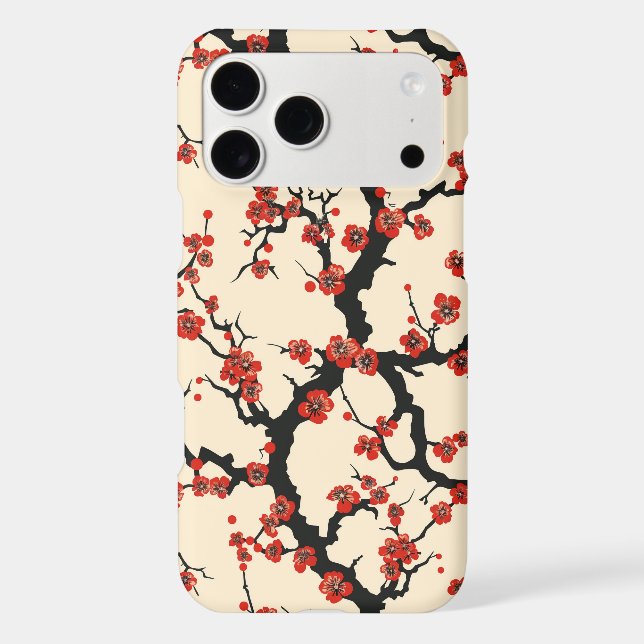 Elegant Cherry Blossom Seamless Pattern (1) (Back)