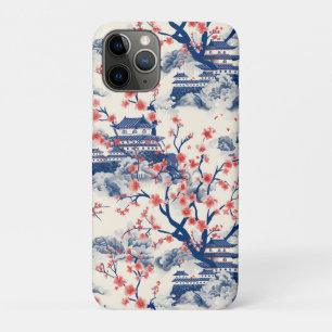 Elegant Cherry Blossom Seamless Pattern (15) iPhone 11 Pro Case